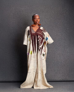 Z Kaftan (Newspaper print)