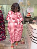 Wing dress (red)
